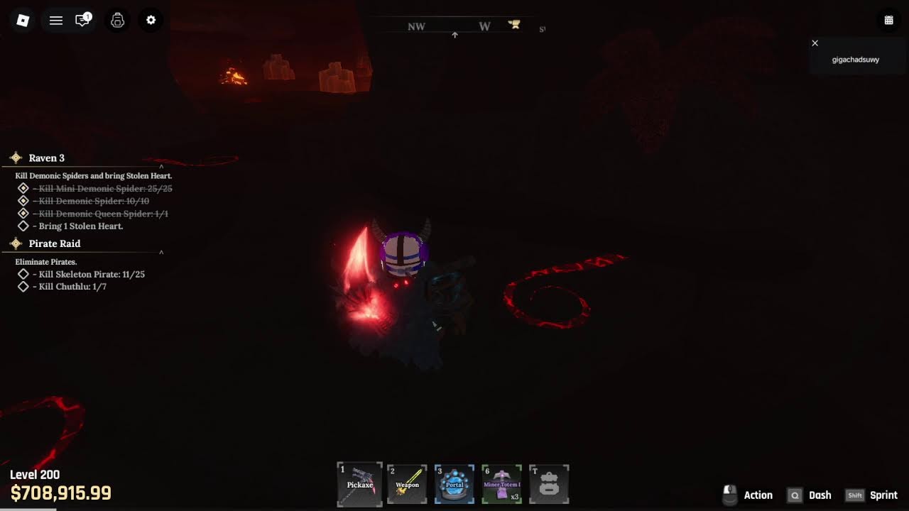 Trying to get good ores in THE FORGE