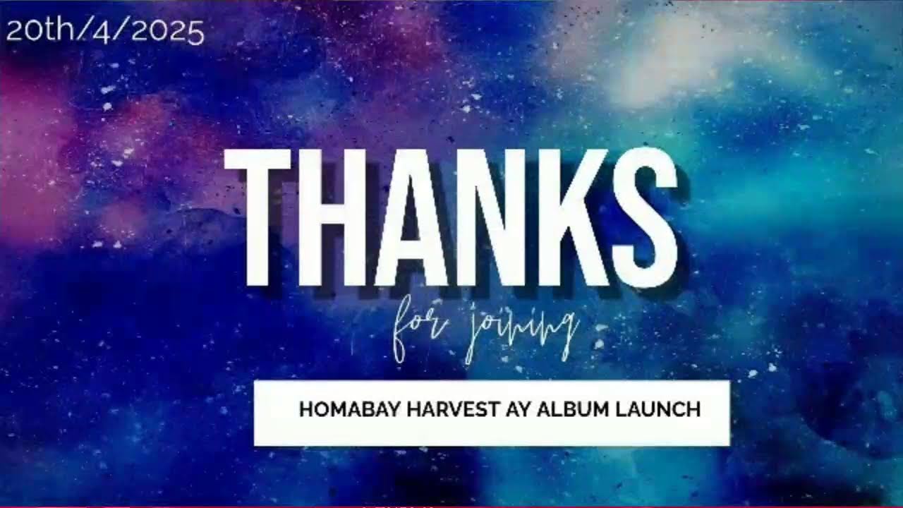 HOMABAY HARVEST AY//SAA OSECHOPO ALBUM LAUNCH