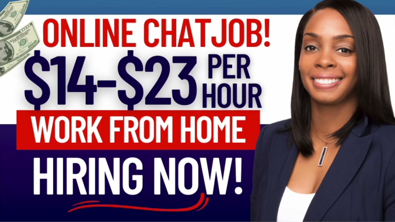 💥$14-$23/hr REMOTE ONLINE CHAT JOBS  AT HOME + EASY PHONE SURVEY JOB!