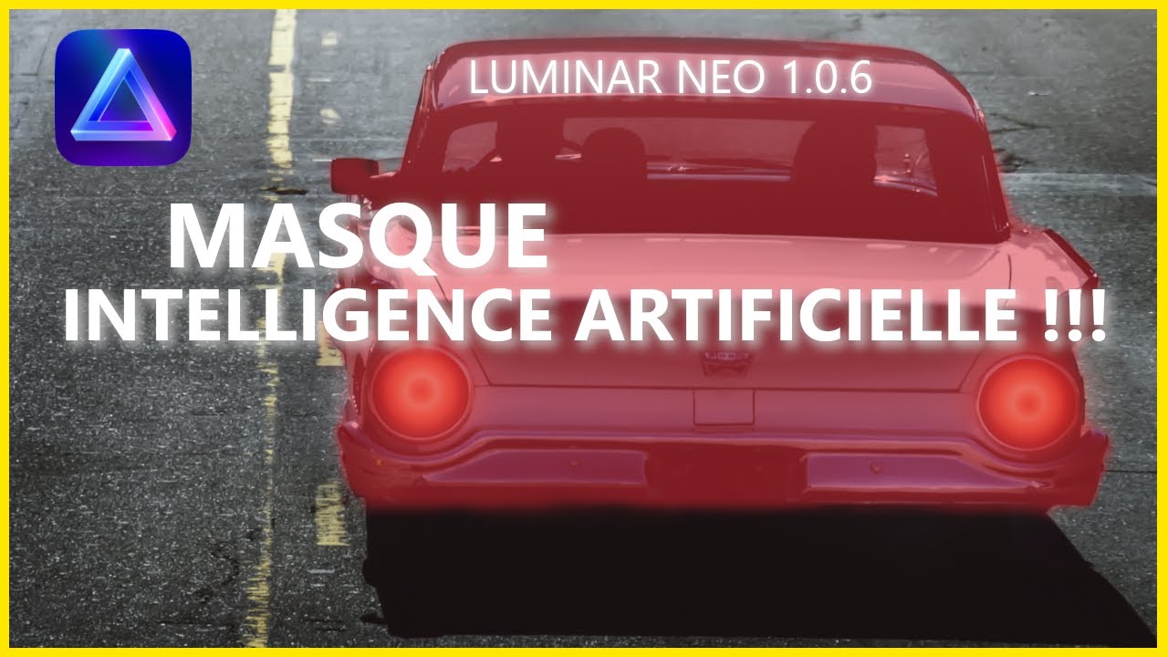 INCROYABLE ! Masque par intelligence artificielle dans Luminar NEO ?!