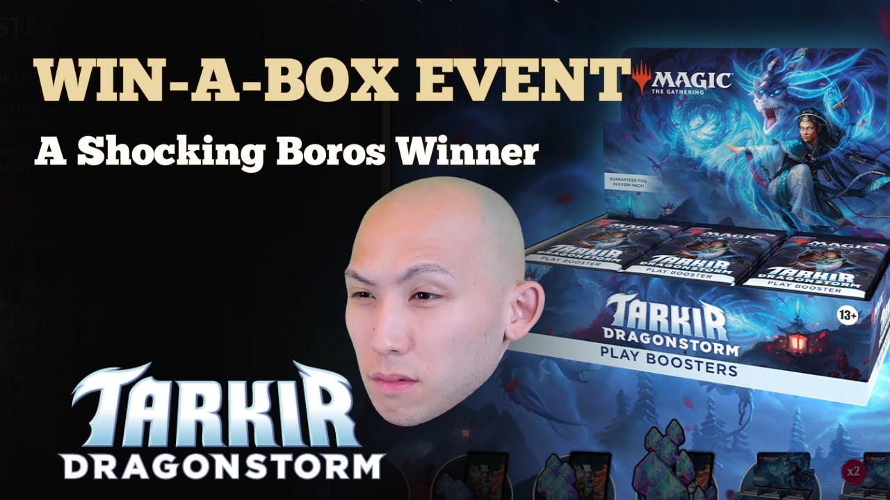 A SHOCKING BOROS WINNER | Tarkir: Dragonstorm Sealed Win-A-Box Event | MTG Arena