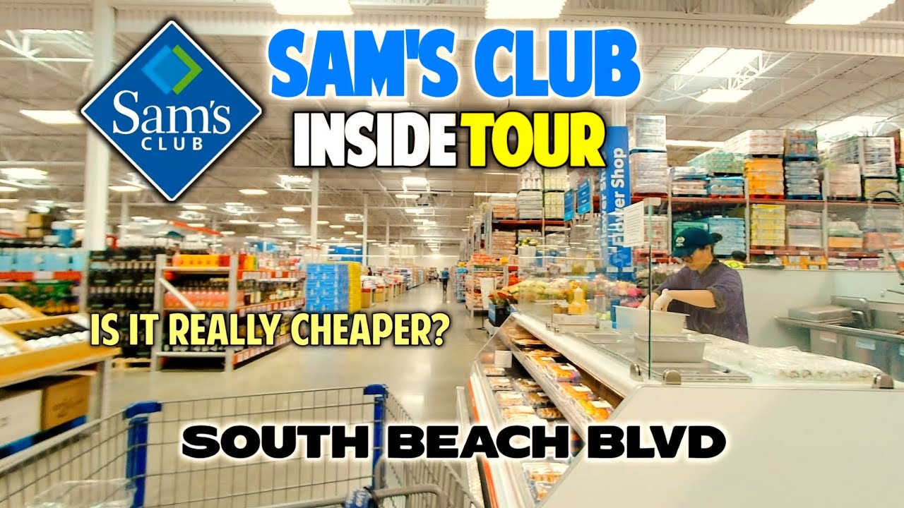 Shopping at Sam's Club: Grocery Walkthrough Shopper's Experience