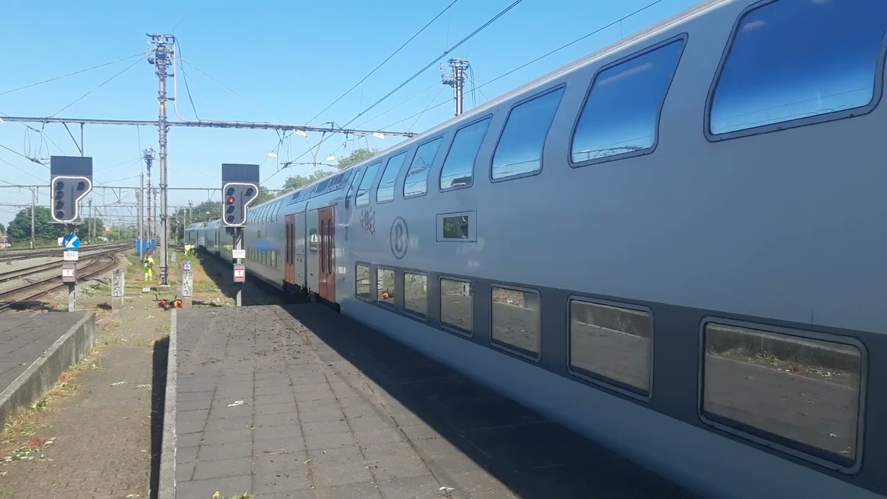 Brügge (Belgien) 31.05.2023   Abfahrt IC 1531 nach Blankenberge