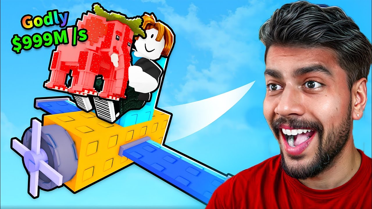 I Built a Plane To Steal Brainrots in Roblox 🤩!!