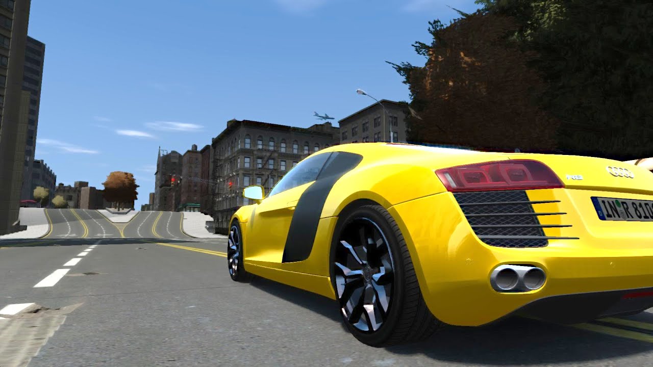 GTA IV 2008 Audi R8 V8 Crash Testing