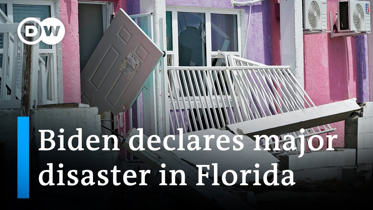 Hurricane Idalia leaves hundreds of thousands without power | DW News