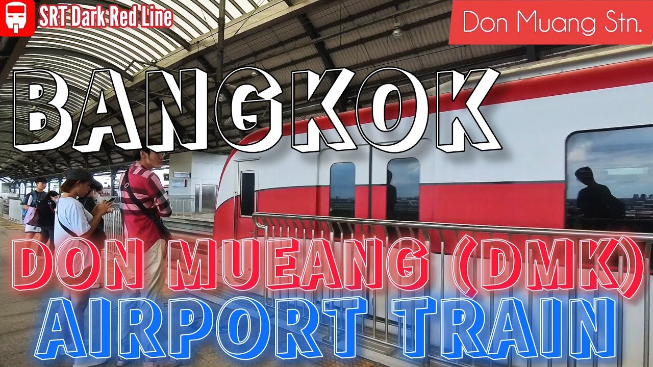 SRT Dark Red Line - Don Muang to Krung Thep Aphiwat 