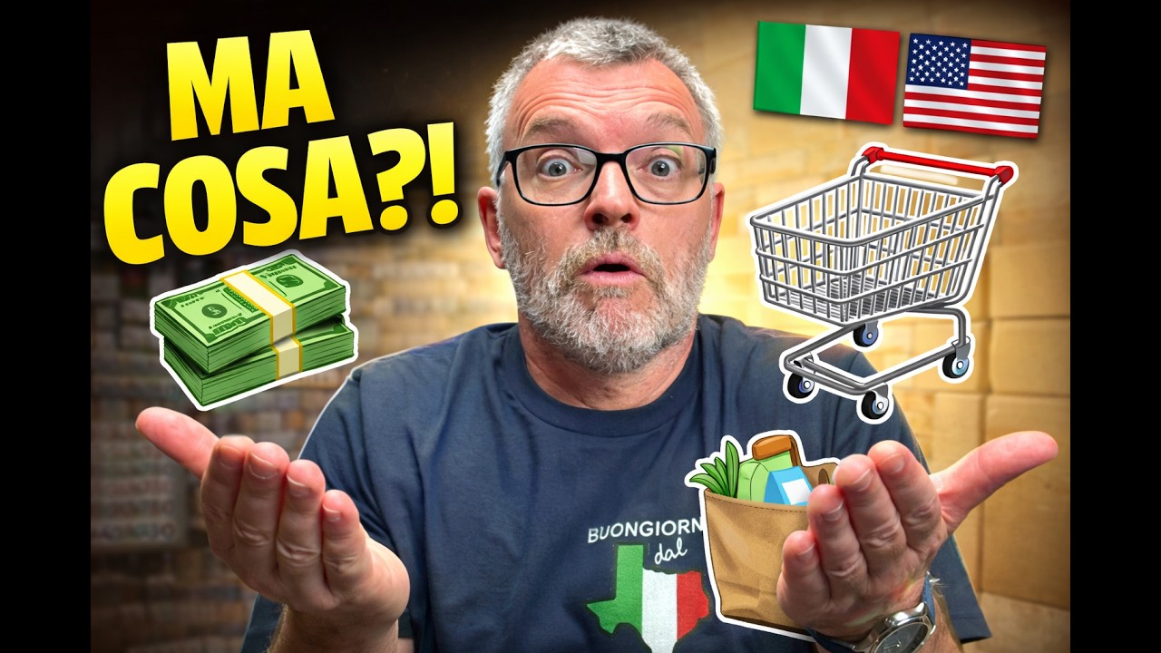 3 cose che ti spiazzano nei supermercati americani 🇮🇹🇺🇸