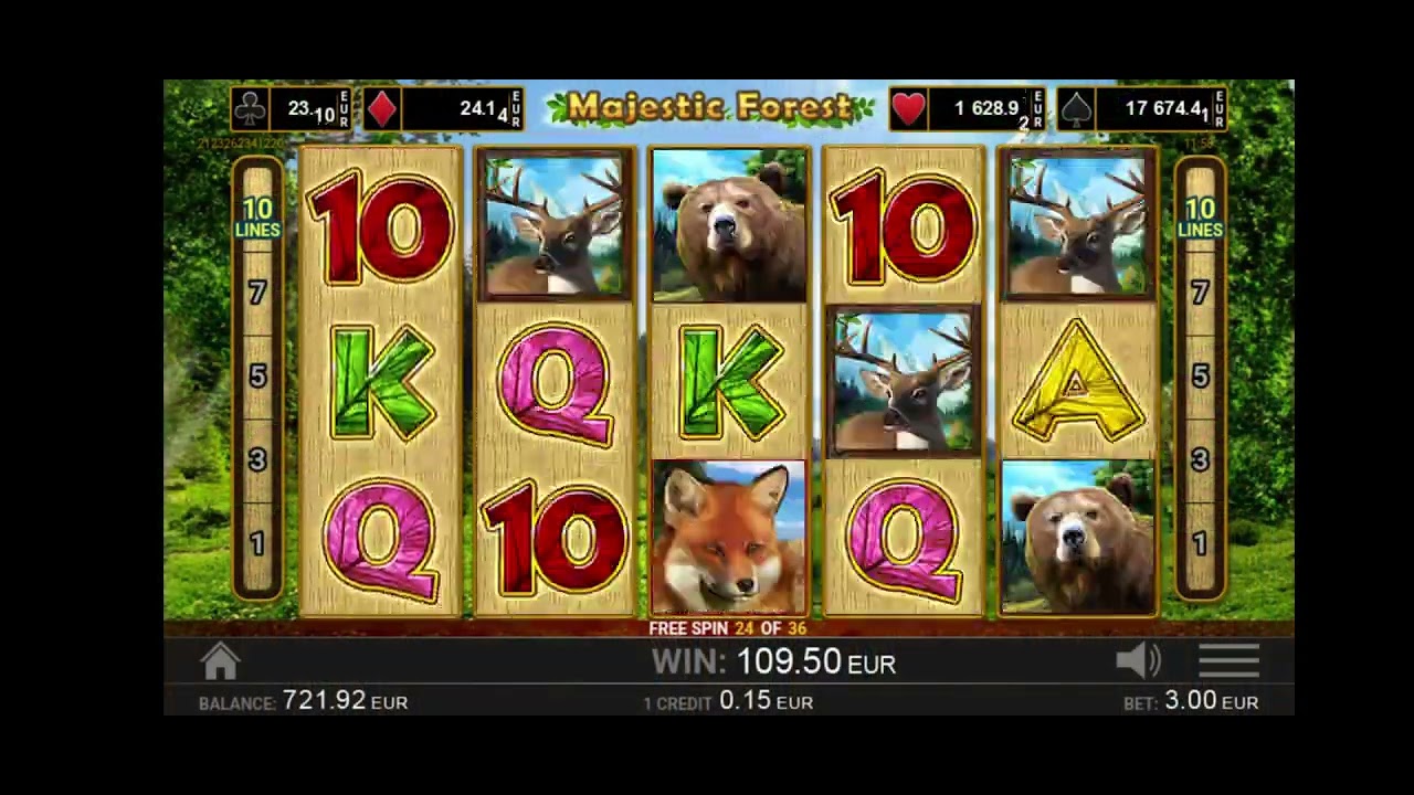 EGT slots - Majestic Forest. Playing with real money! # Online casino # Retrigger