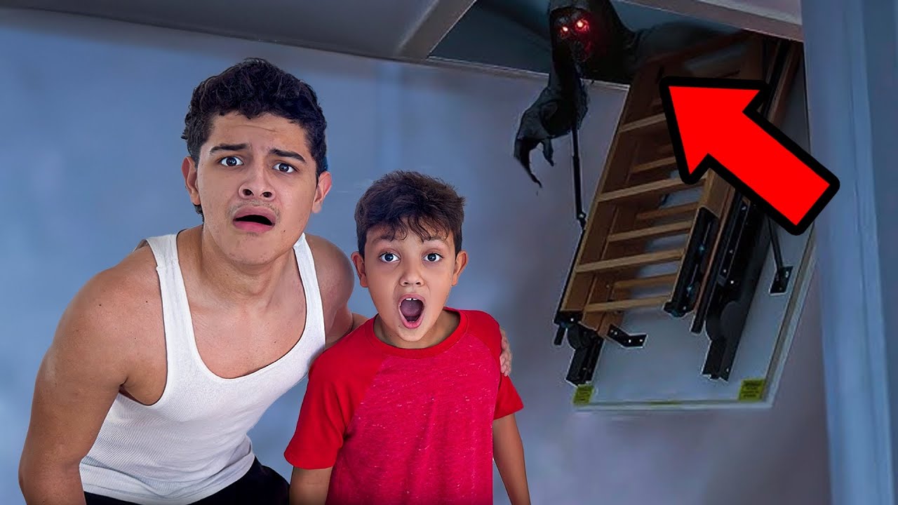 We Heard NOISES Coming From Our ATTIC!!