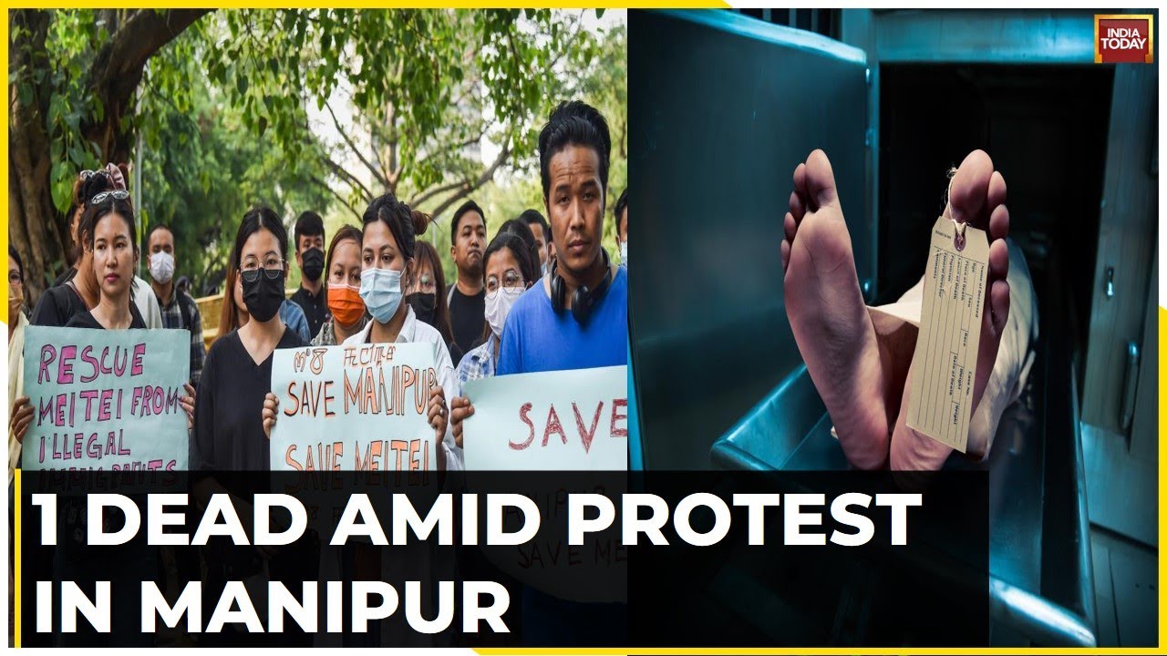 1 Dead Amid Protests In Manipur, Protesters Hit Streets, Demand Justice| Manipur Violence