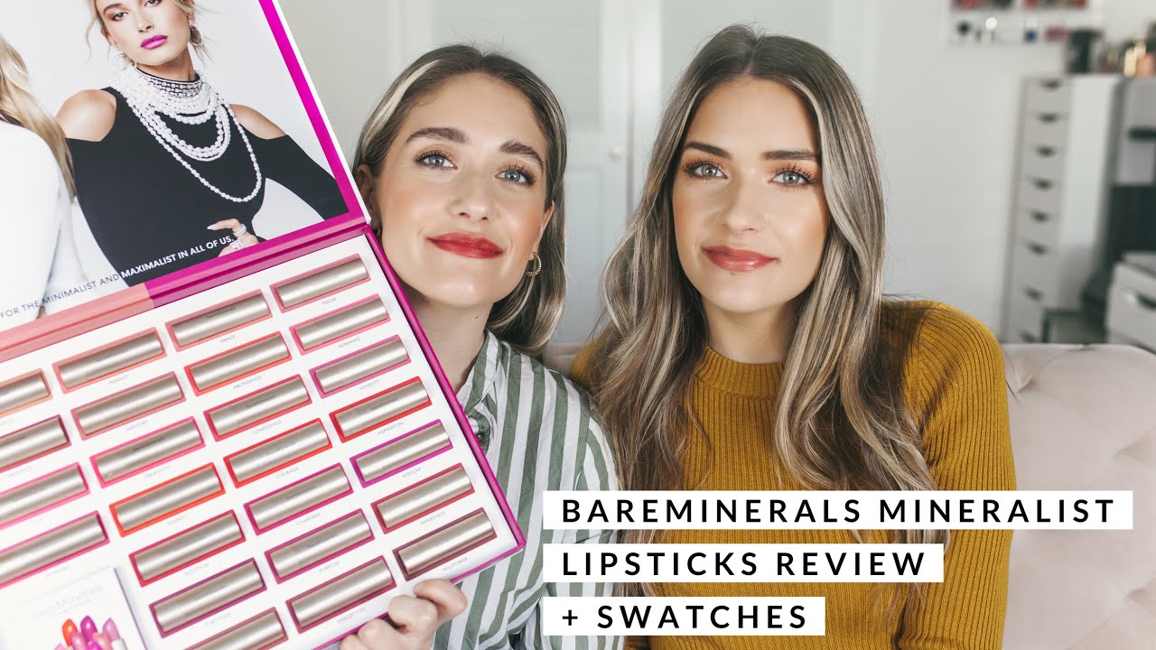 BareMinerals Mineralist Lipsticks Review + Lip Swatches