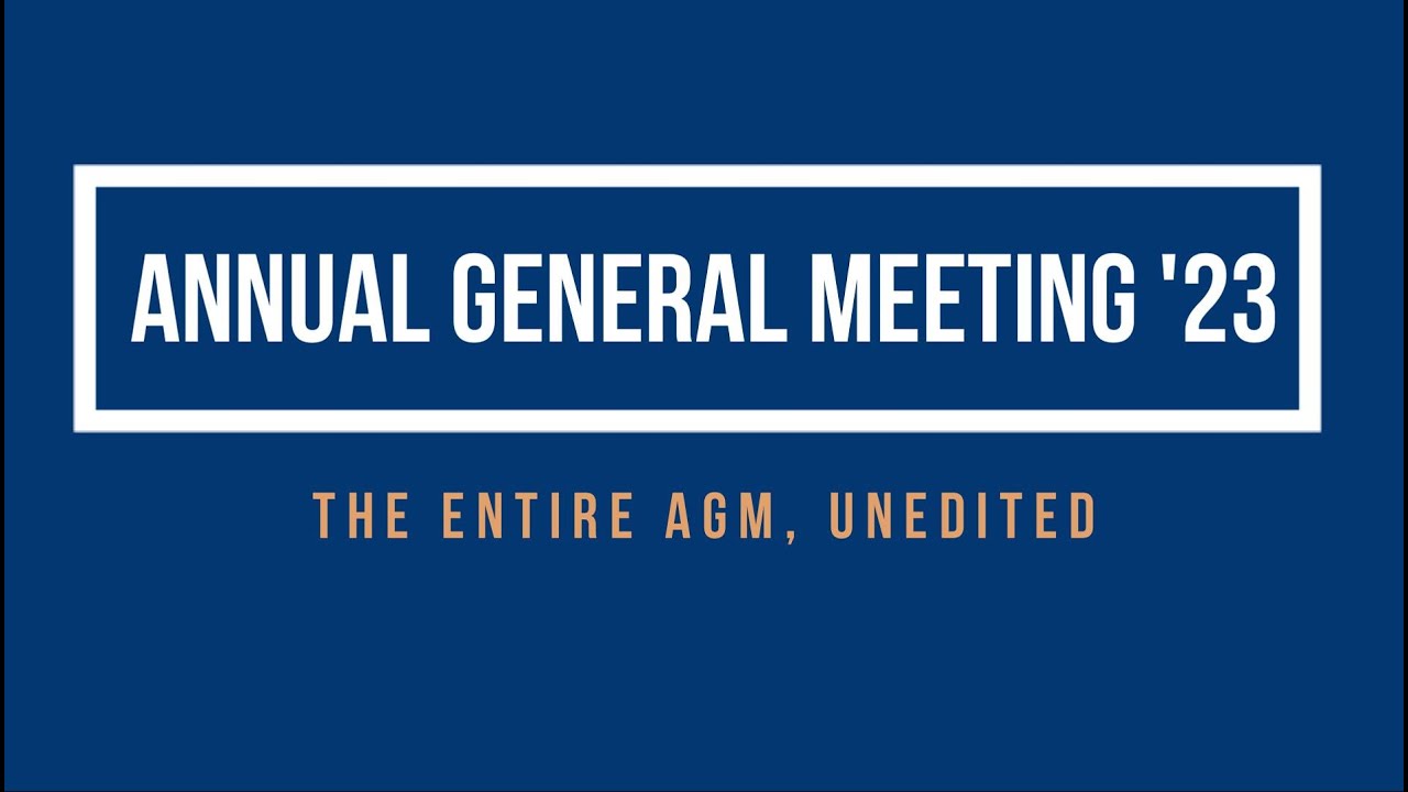 AGM 2023  |  The Entire Meeting Unedited  |  Chelmsford Star Co-operative Society