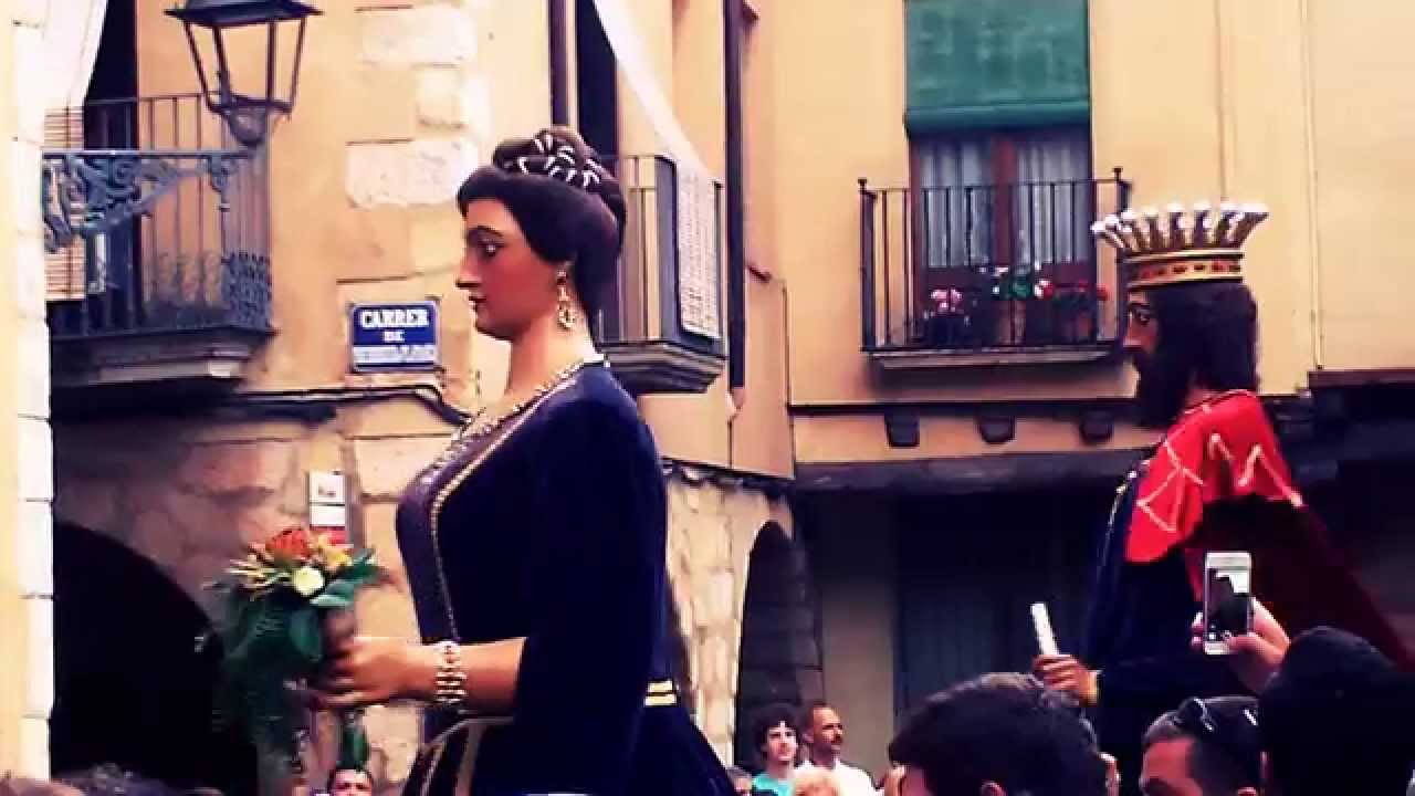 Gegants de Montblanc Corpus 2014