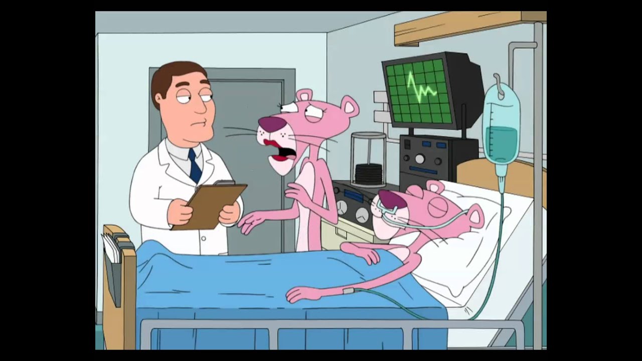 Family Guy Owens Corning Insulation Pink Panther