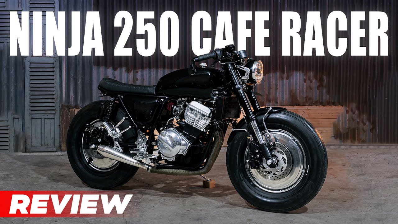 KAWASAKI NINJA 250 CUSTOM CAFE RACER BY ENGGAL MODIFIED