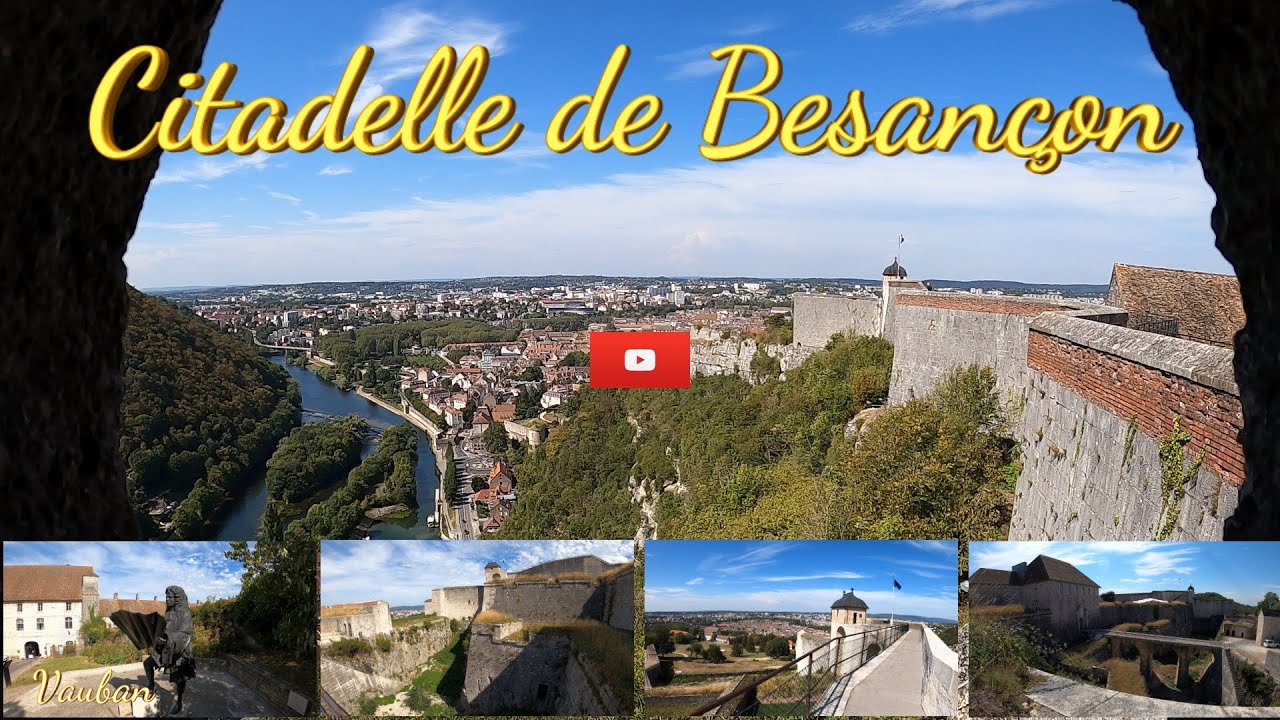 La Citadelle de Besançon dans le Doubs. Septembre 2023