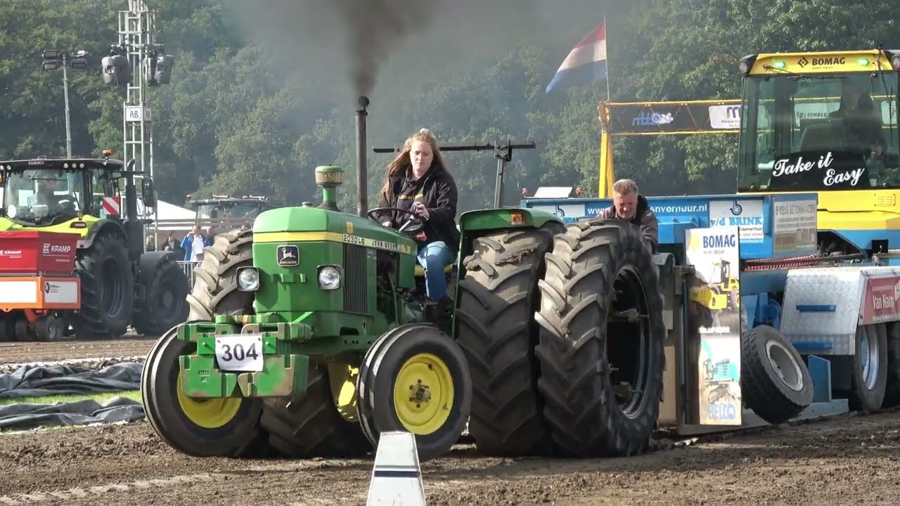Tractorpulling Speuld 2025 - Franka van Schaijk - 3,5 ton Standaard.