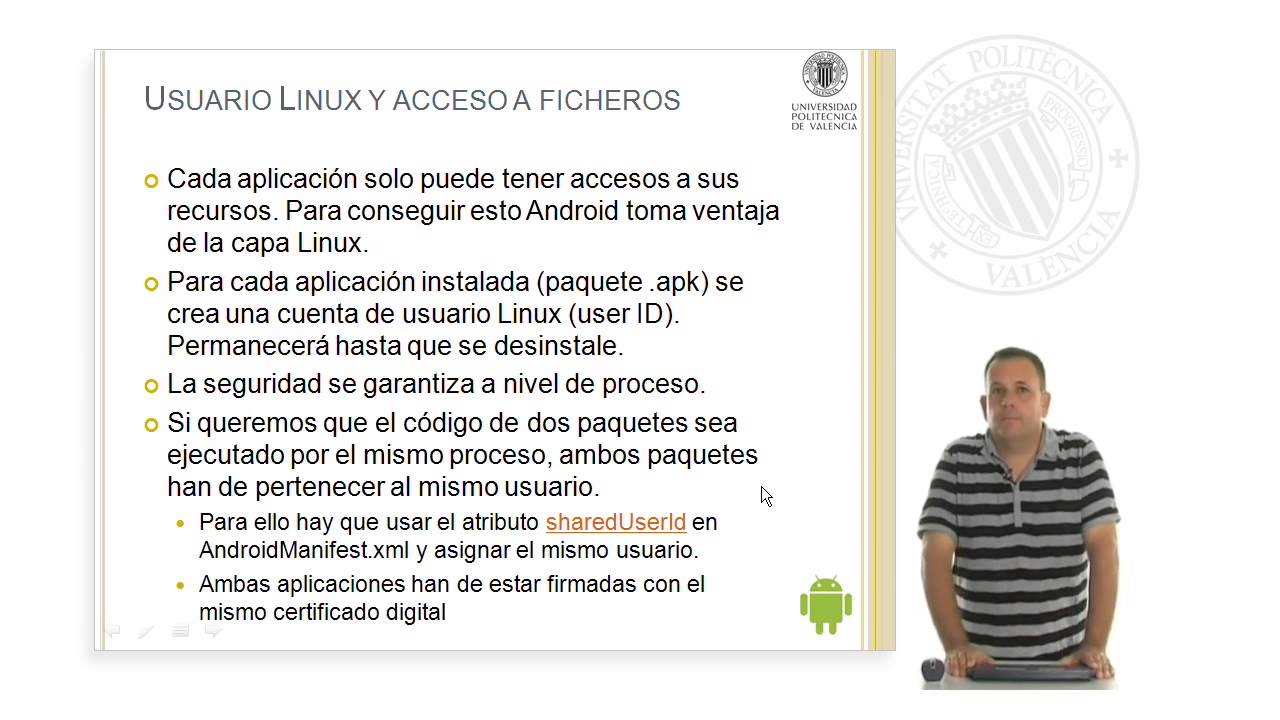 Seguridad en Android |  | UPV