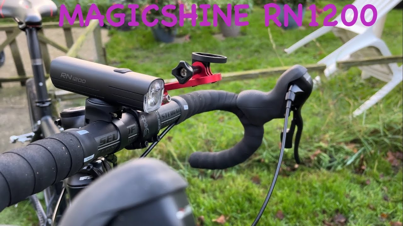 MAGICSHINE RN 1200 USB BICYCLE LIGHT REVIEW 1200 LUMENS