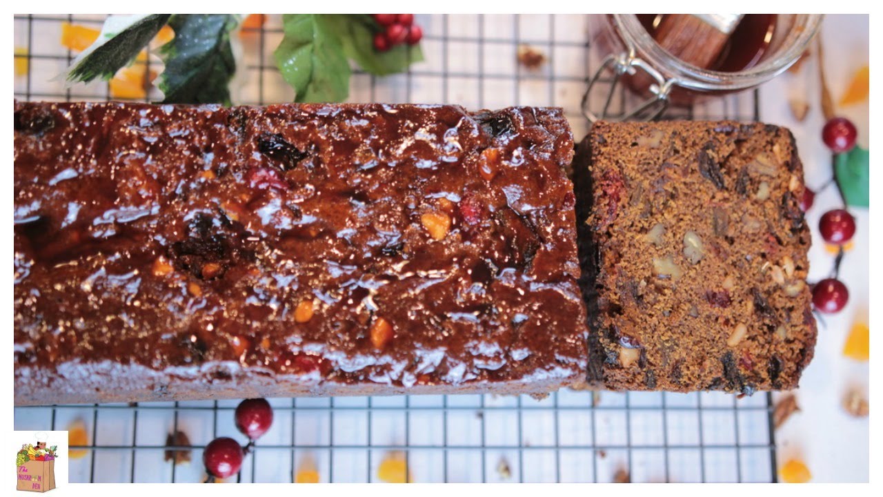 Ultra Moist Christmas Fruit Cake (Vegan). The Best you've Ever Had | The Mushroom Den