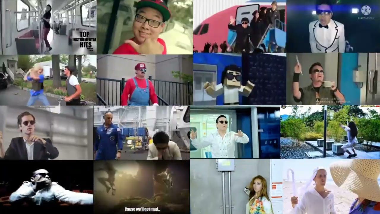16 gangnam style