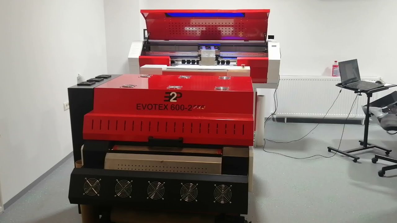 Sistem DTF personalizare textile de orice fel: EVO TEX DTF 600 2 PRO