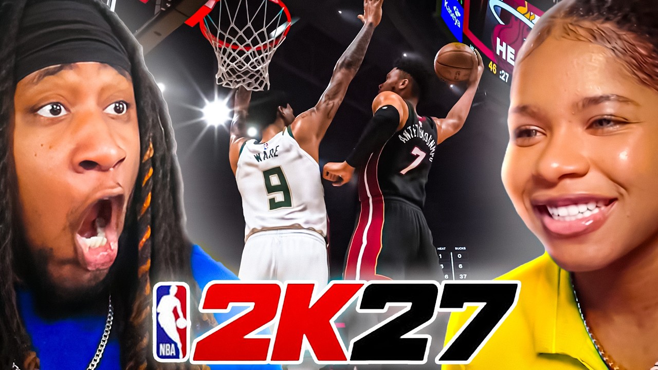 Я ПЕРВЫЙ КРЕАТОР, КОТОРЫЙ ИГРАЕТ В NBA 2K27! (ГЕЙМПЛЕЙ)