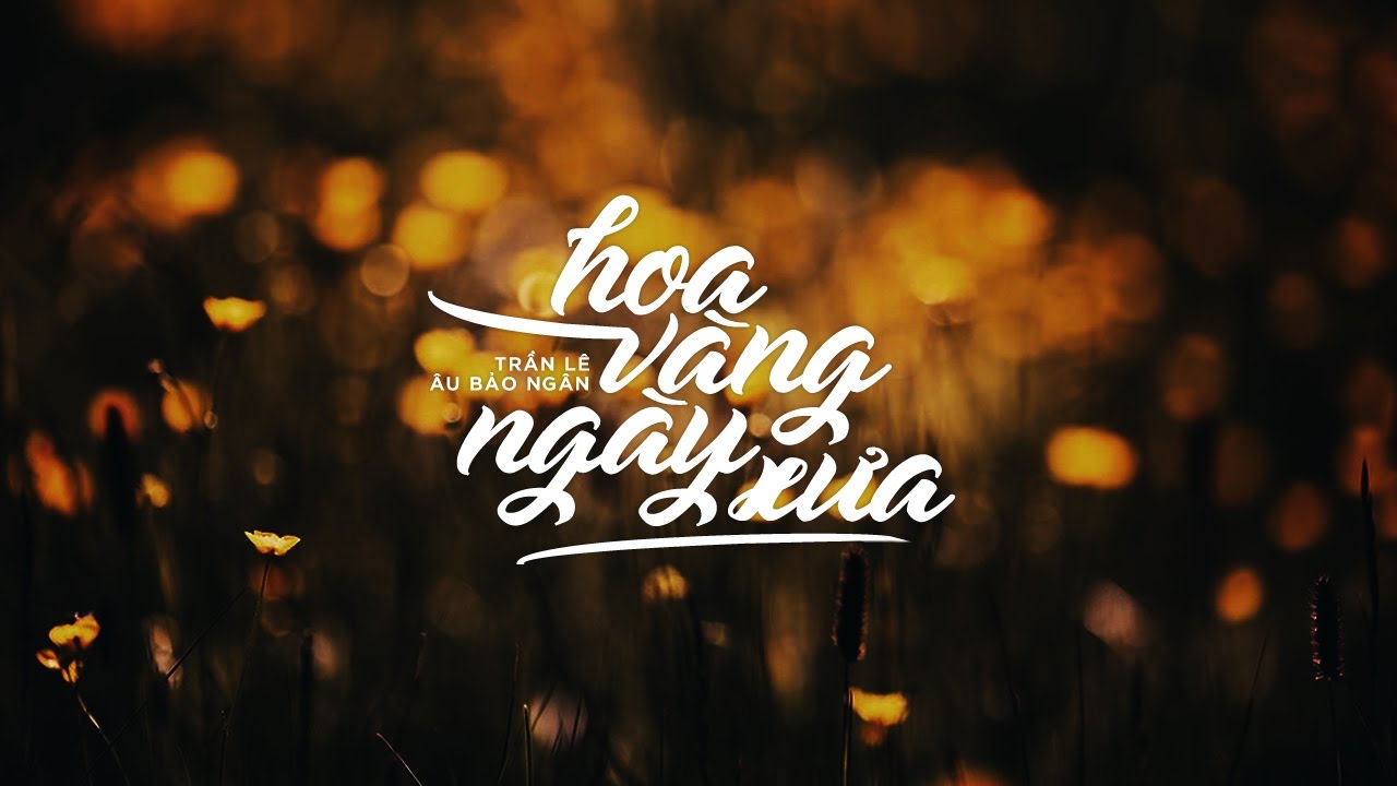 Lyrics || Hoa Vàng Ngày Xưa || Âu Bảo Ngân / Trần Lê