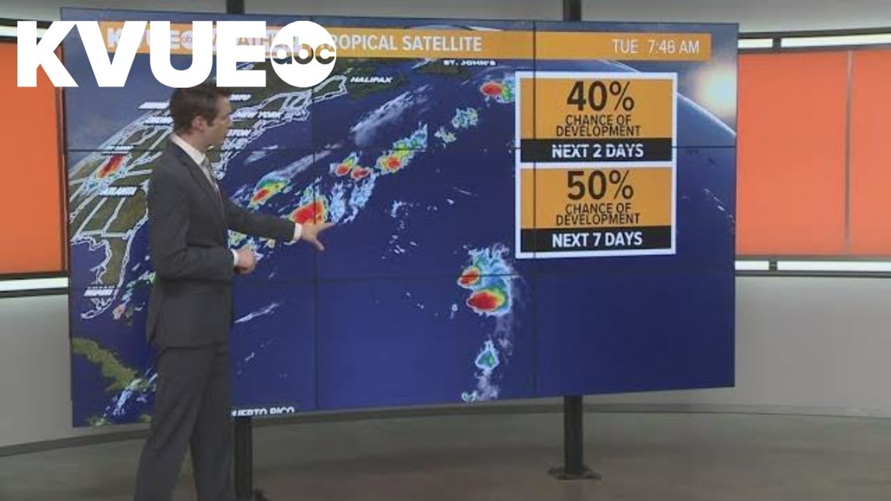 Talking Tropics: Tracking two areas in the Atlantic | KVUE