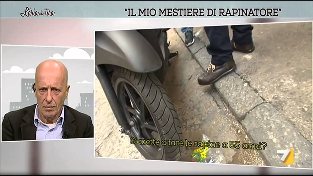'Il mio mestiere di rapinatore'