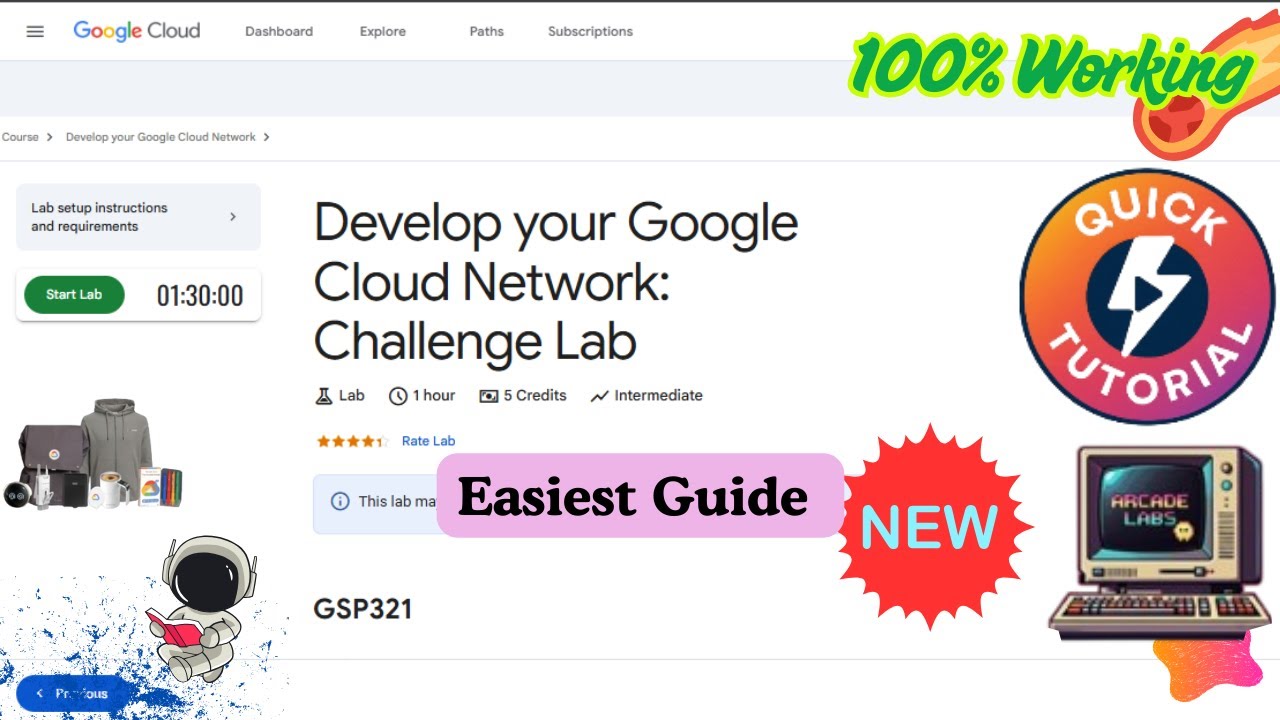 Develop your Google Cloud Network: Challenge Lab | #GSP321 #qwiklabs #arcade