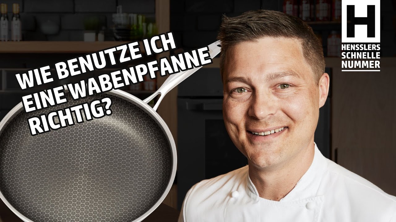 Wie benutze ich eine Wabenpfanne richtig?  | Hensslers Anleitungen, Tipps & Tricks