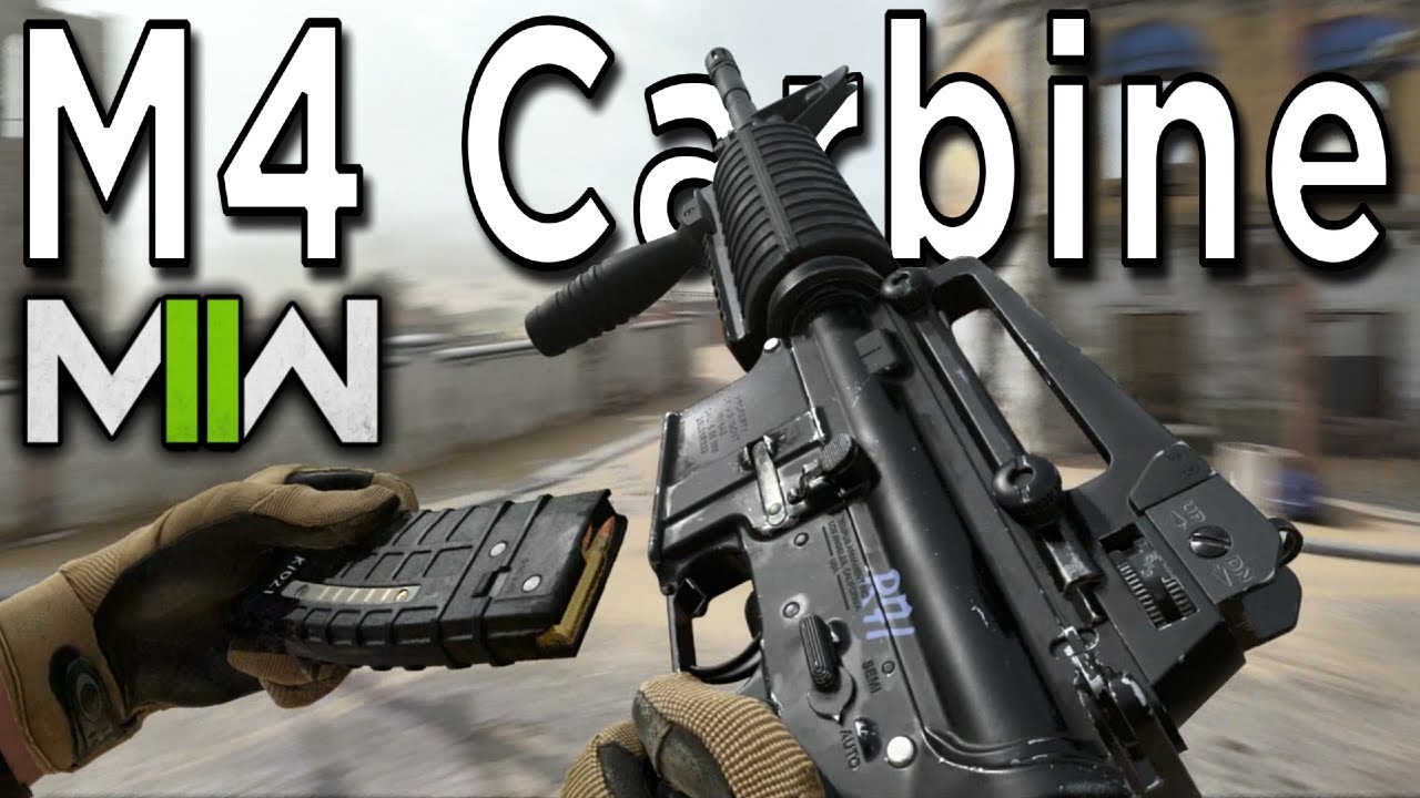 Classic M4 Carbine (M16) in Modern Warfare 2 Gameplay
