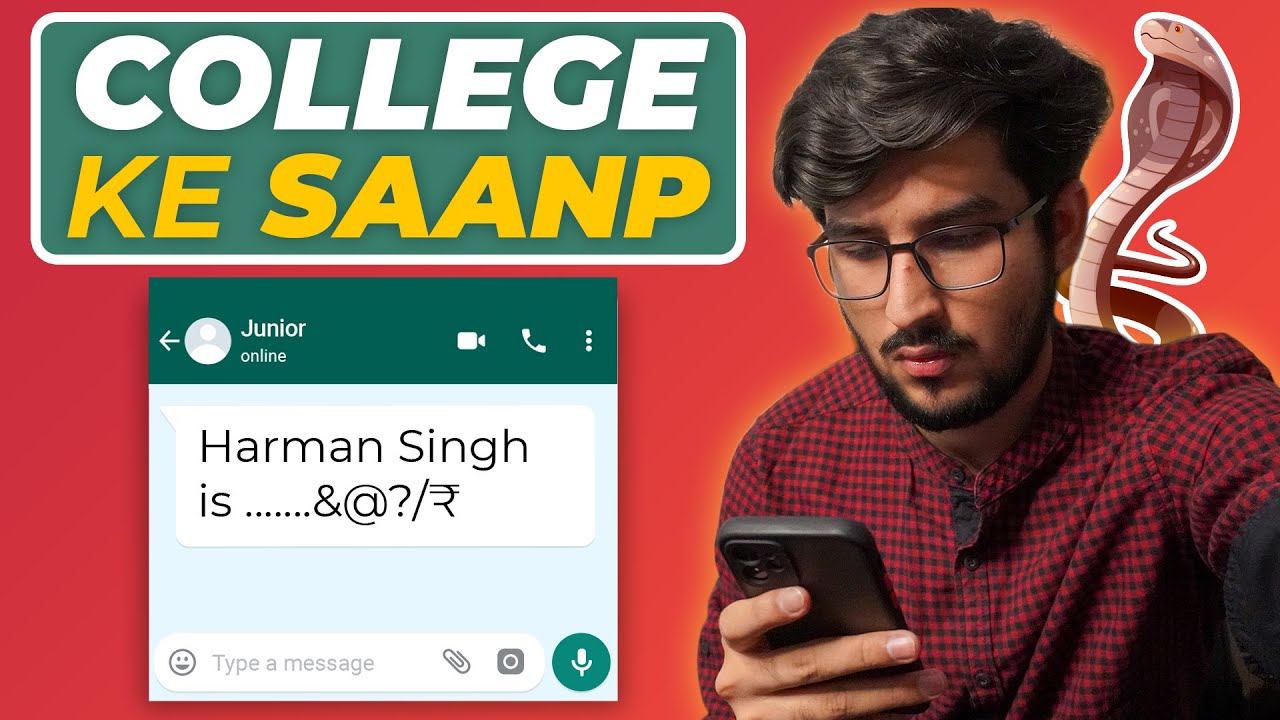 When Your Own College Hates You | College ke Saanp 🐍 | Storytime