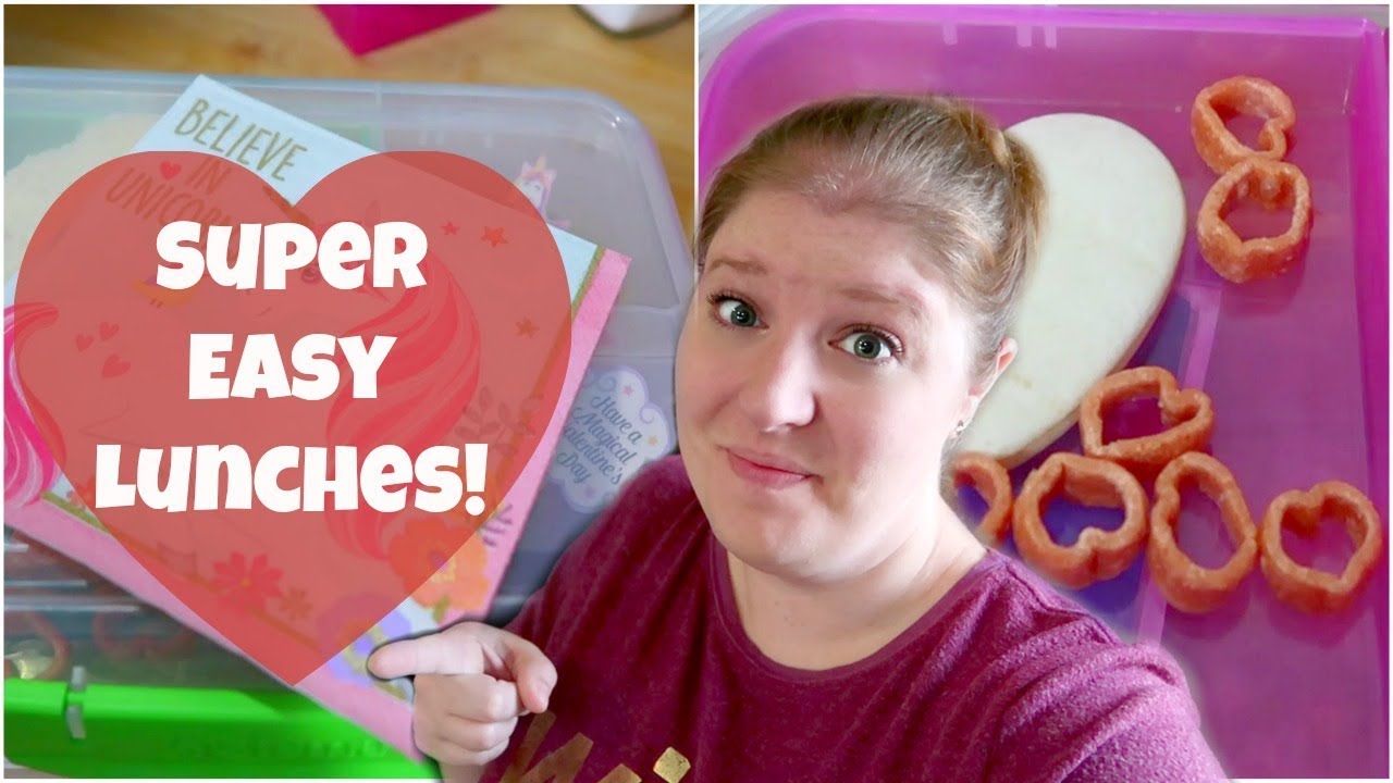 Easy Valentines Themed Lunch Ideas