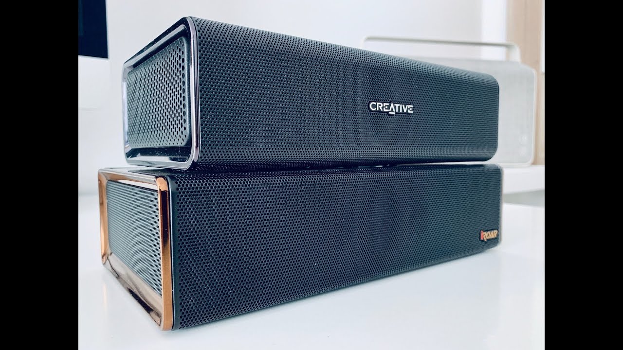Creative iRoar vs Creative Roar Pro Sound Comparison
