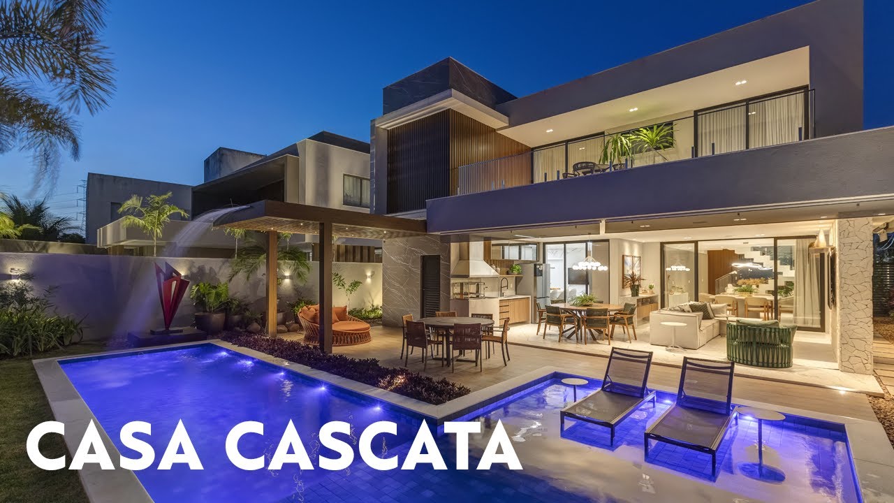 CASA CASCATA | 356 M² DE ÁREA CONSTRUÍDA | ALPHAVILLE SALVADOR
