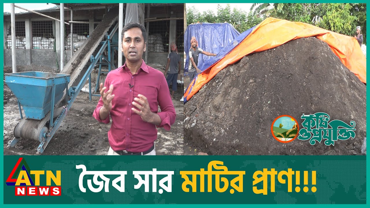 জৈব সার মাটির প্রাণ!!! | Krishi O Projukti | Fertilizer | October 21, 2023 | ATN News