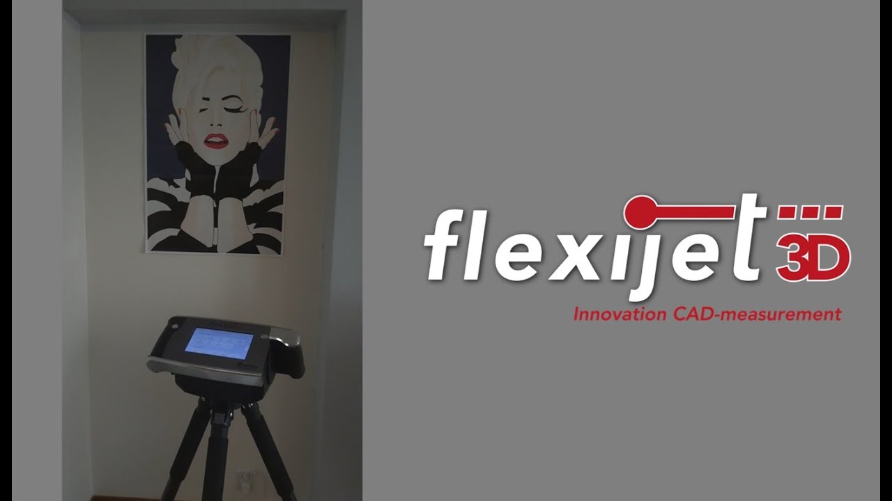 Flexijet 3D - AUTOMATYCZNY pomiar wnęki na szafę