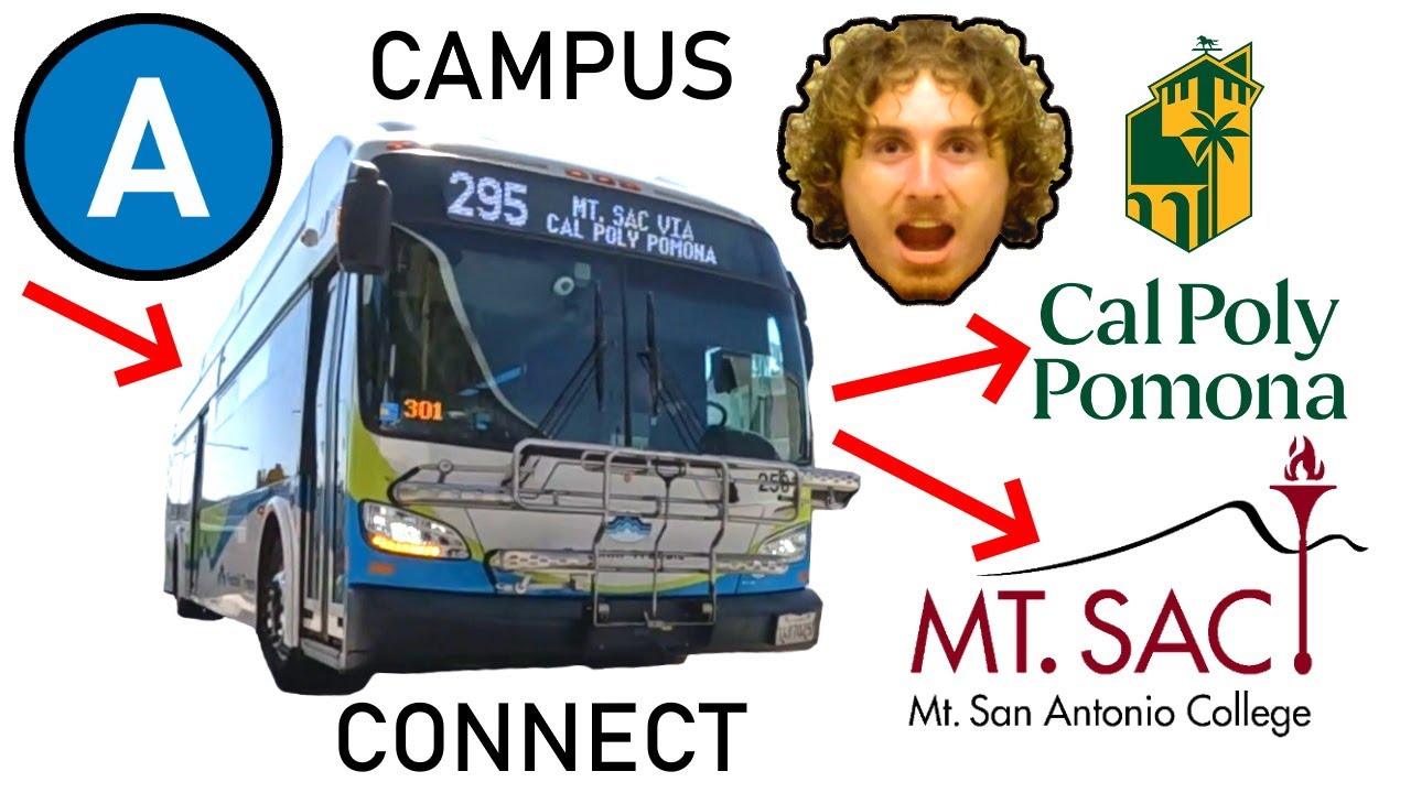 Foothill's New Bus Opened Sooner Than Expected! Route 295 - San Dimas A Line to Mt SAC & Cal Poly