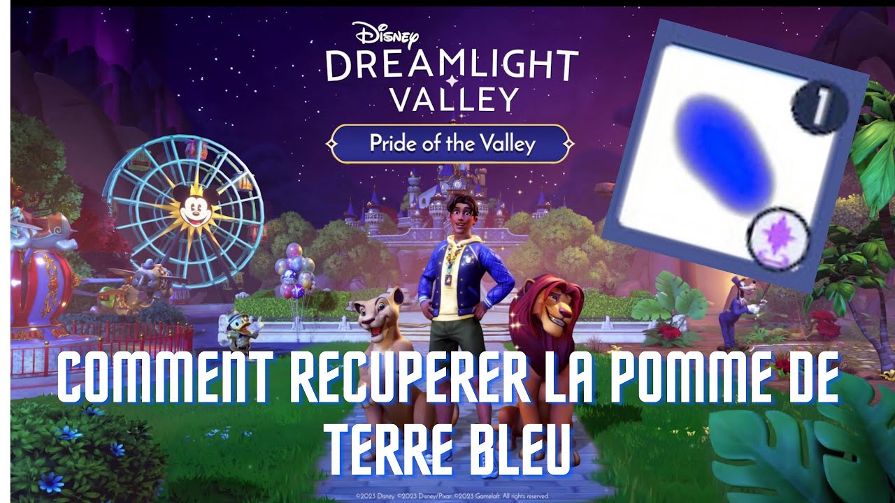 DISNEY DREAMLIGHT VALLEY : le 1 er secret de la POMME DE TERRE BLEU