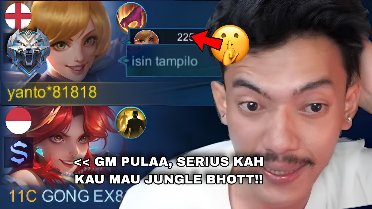 PRANK STREAMER PAKE AKUN GM PART 4! REAKSI BAGONG MELIHAT PLAYER GM...🤣☠️