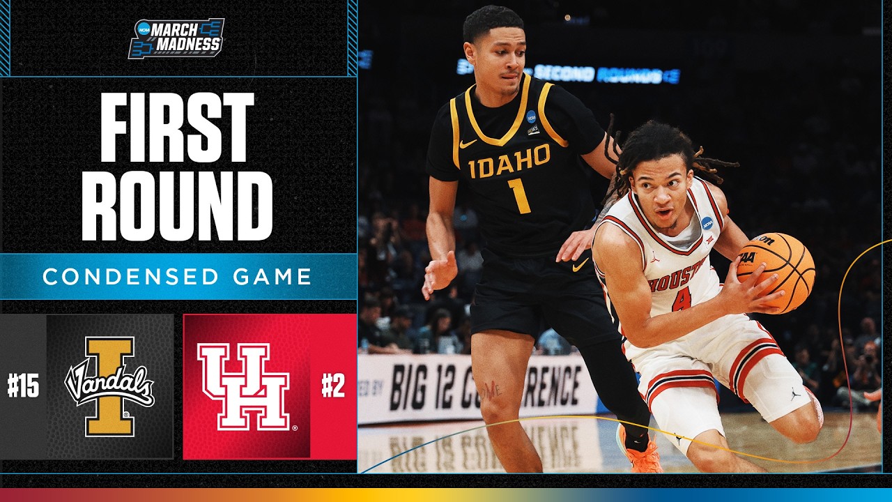 Houston vs. Idaho - First round NCAA tournament extended highlights