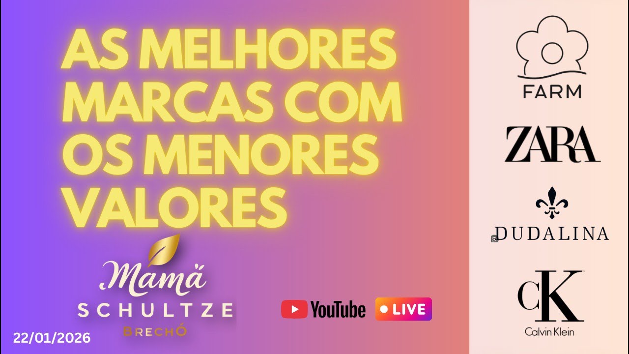 BRECHÓ IMPERDÍVEL! 22 de Janeiro de 26