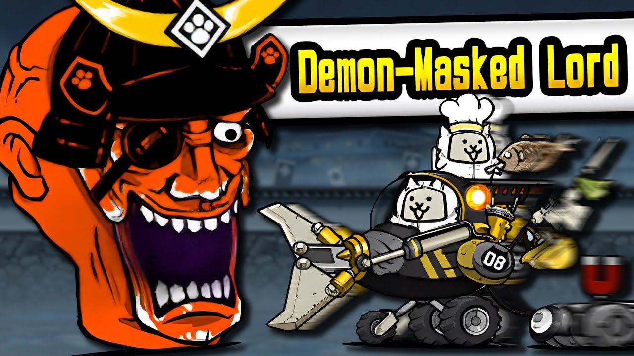 Defeating COMMANDER HANNYA! (Battle Cats)