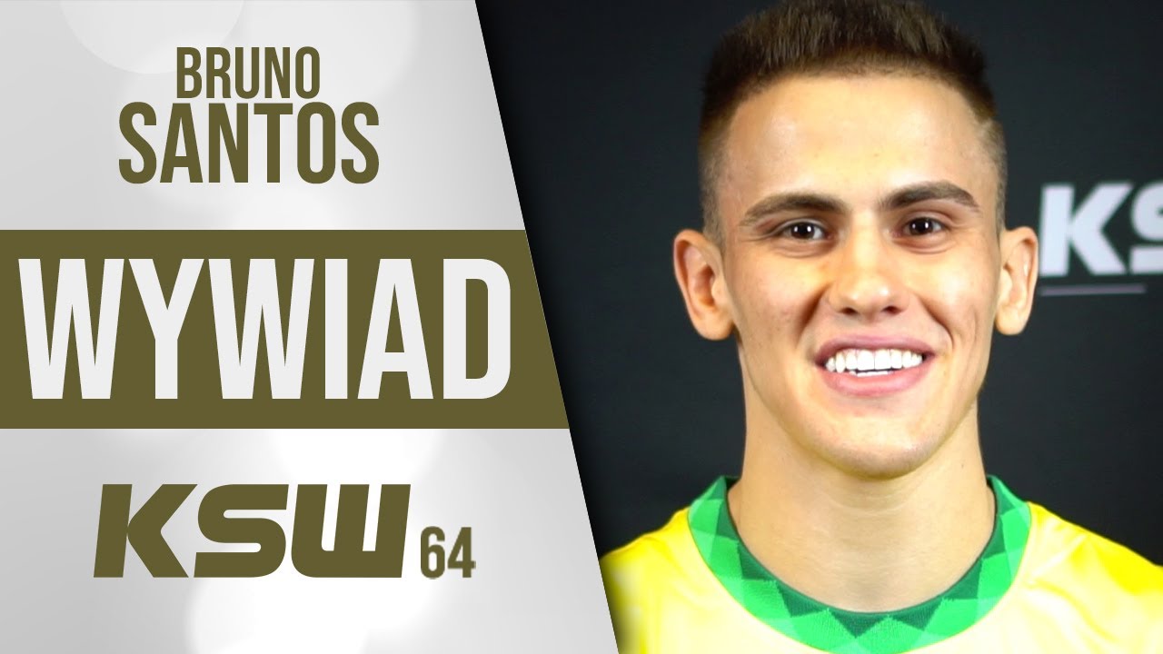 [PL] Bruno Santos o sparingach z mistrzem UFC przed walką o pas KSW z Przybyszem