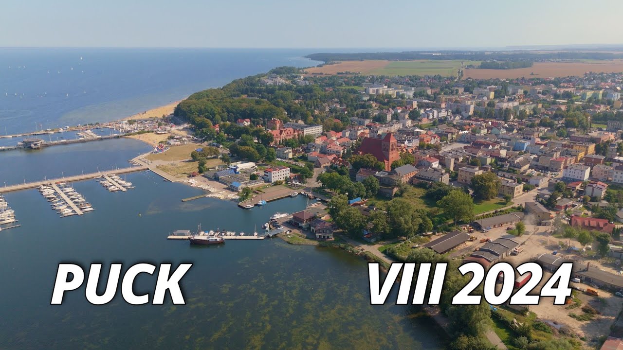 PUCK i Zatoka Pucka z DRONA w 4K