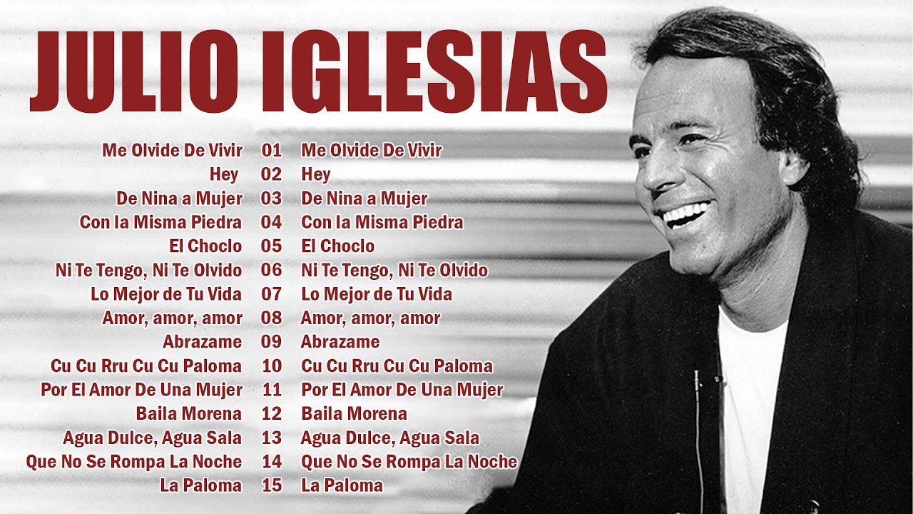 Julio Iglesias Grandes Exitos - Letra Supa Romantica - Las Mejores Canciones De Julio Iglesias