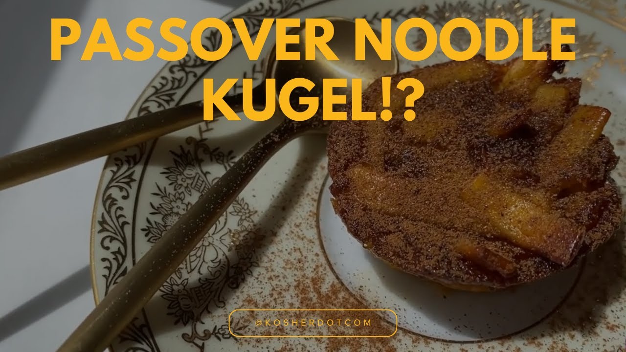 Caramelized Apple Noodle Kugel - For Passover!!!
